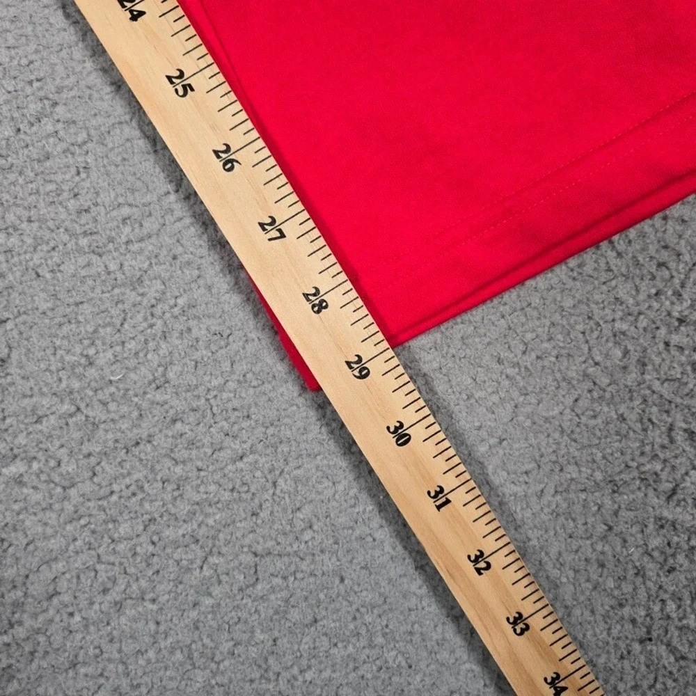 Fabletics Pants Womens XXL 1X Red Year Round Wide Leg Elastic Waist Sweatpants